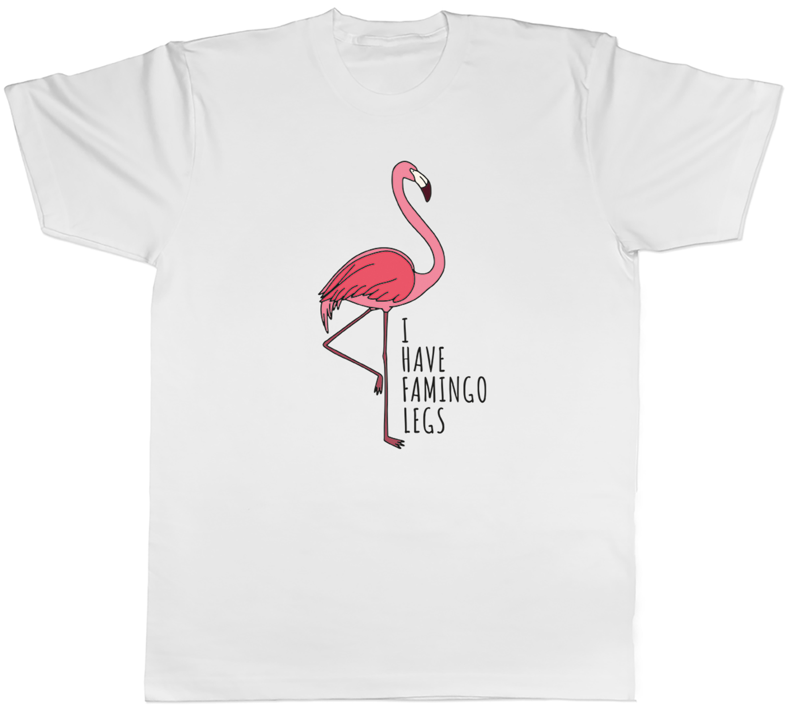 Funny Flamingo Mens T Shirt I Have Flamingo Legs Tee Gift eBay